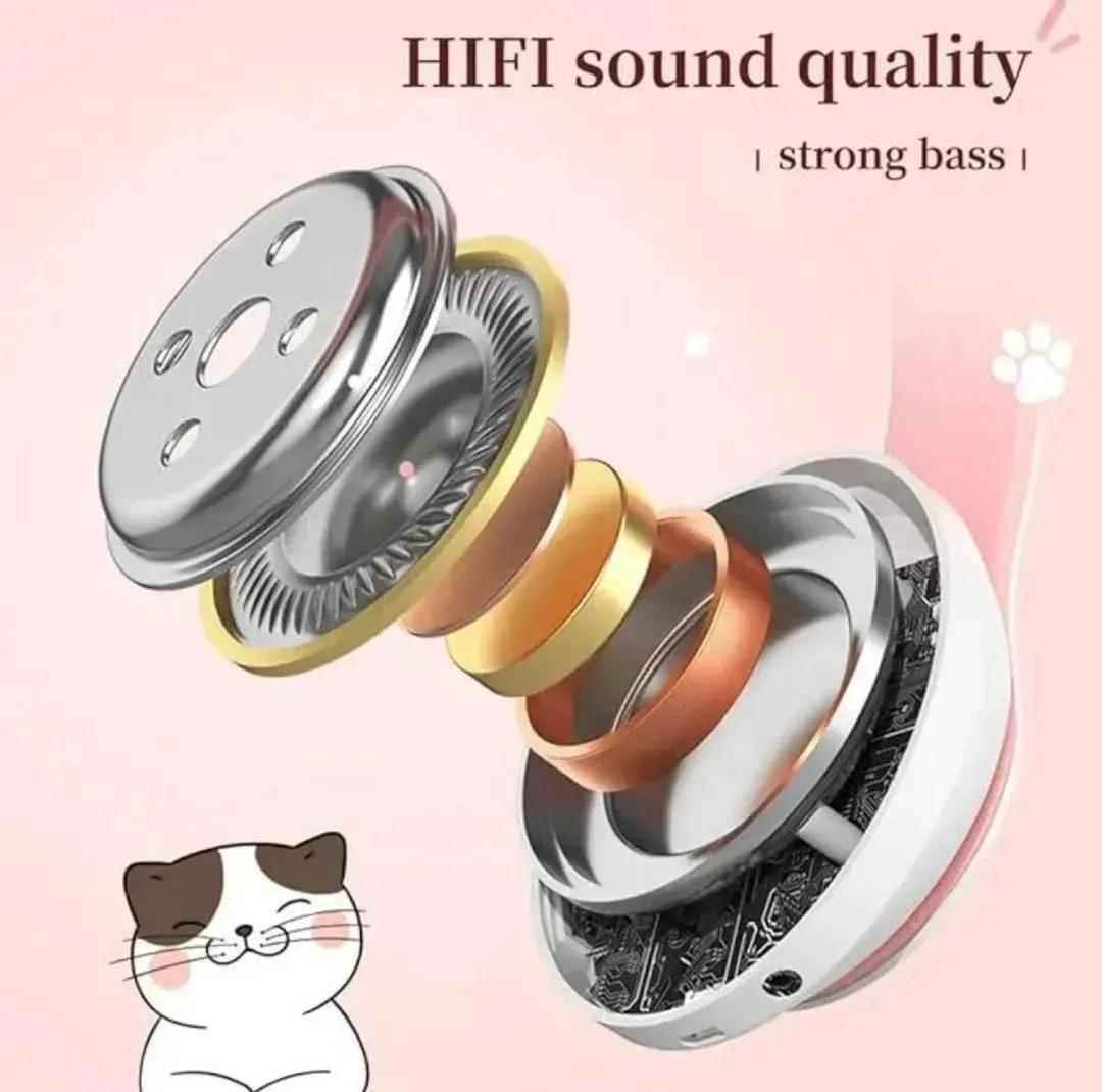 Cat Ear LED Headphones | Multicolor Wireless Headphones for Teens