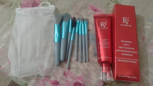 FV Foundation Ivory Shade with Brush Set | Full Coverage Makeup Kit