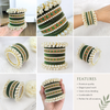 18 Pcs Gold Plated Crystal Kara Bangle Set | Modern Women Bangles