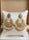 Gold Plated Crystal Earrings Set | Wedding & Party Jewelry