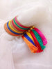 Multicolor Tassel Bangles for Girls | Kids Jewelry Set