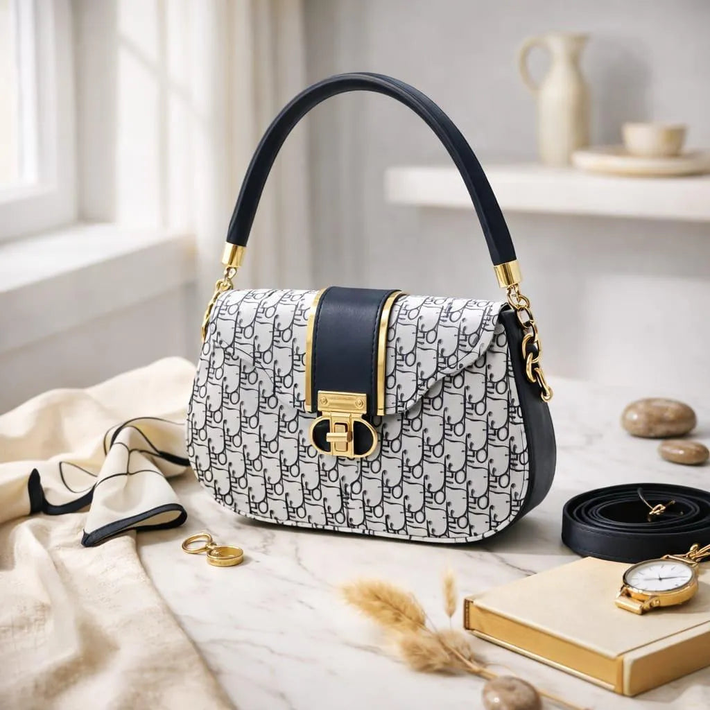 Women Leather Shoulder Bag | Stylish Plain Handbag