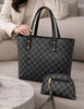 Women Leather Handbag Set | Stylish Plain Bag Set