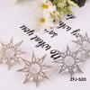 Hexa Star Zircon Earrings Pack of 2 | Golden & Silver