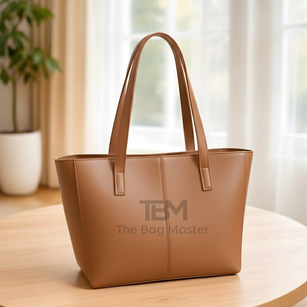 TBM The Bag Master Tote Bag Black | Stylish Durable Spacious Handbag