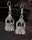 Silver Indian Jhumka Earrings | Elegant Ethnic Jhumka