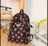 Korean Stylish Backpack Black | Cute Trendy School College Bag