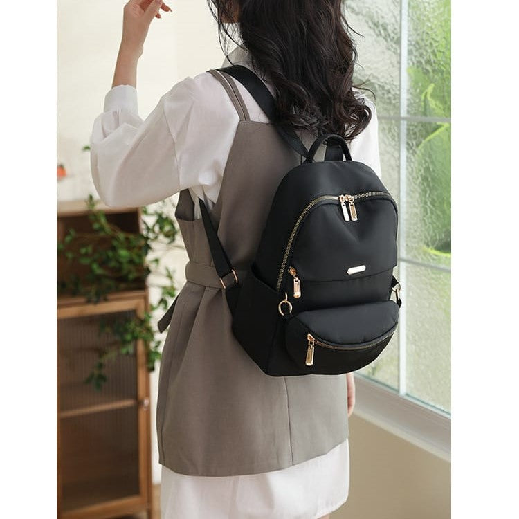 Women Travel Backpack Black | Large Capacity Stylish Bag