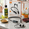 Geman GN-07 Wireless Neckband Headset | Bluetooth Earphones with Deep Bass