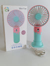 Rechargeable Mini Cooling Fan | Portable Desk & Handheld Fan