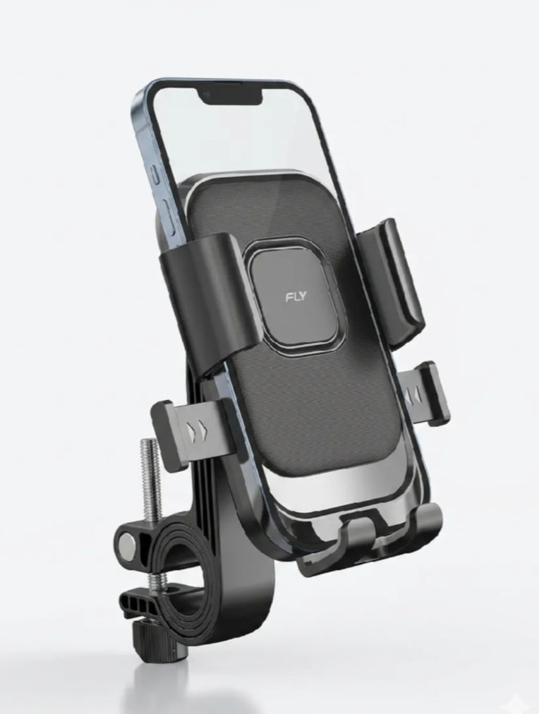 FLY PT-030 Universal Bike Phone Holder | 360° Adjustable Mount
