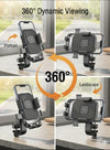 FLY PT-030 Universal Bike Phone Holder | 360° Adjustable Mount