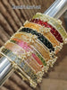 12 Pcs Kara Bracelet Set | Kashmiri Churi Bangles for Women