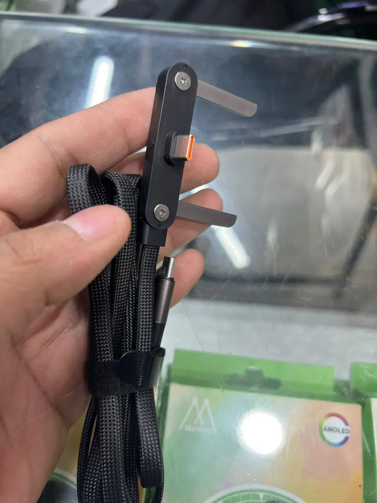 240W Type C Fast Charging Cable 90° Gaming PD 3.1