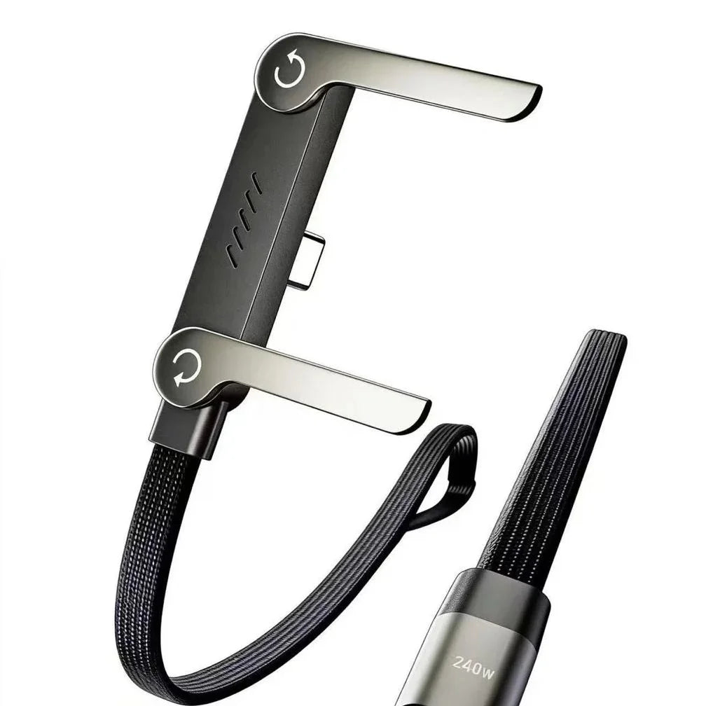 240W Type C Fast Charging Cable 90° Gaming PD 3.1