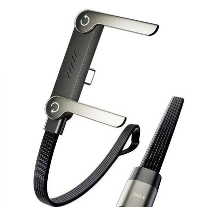 240W Type C Fast Charging Cable 90° Gaming PD 3.1