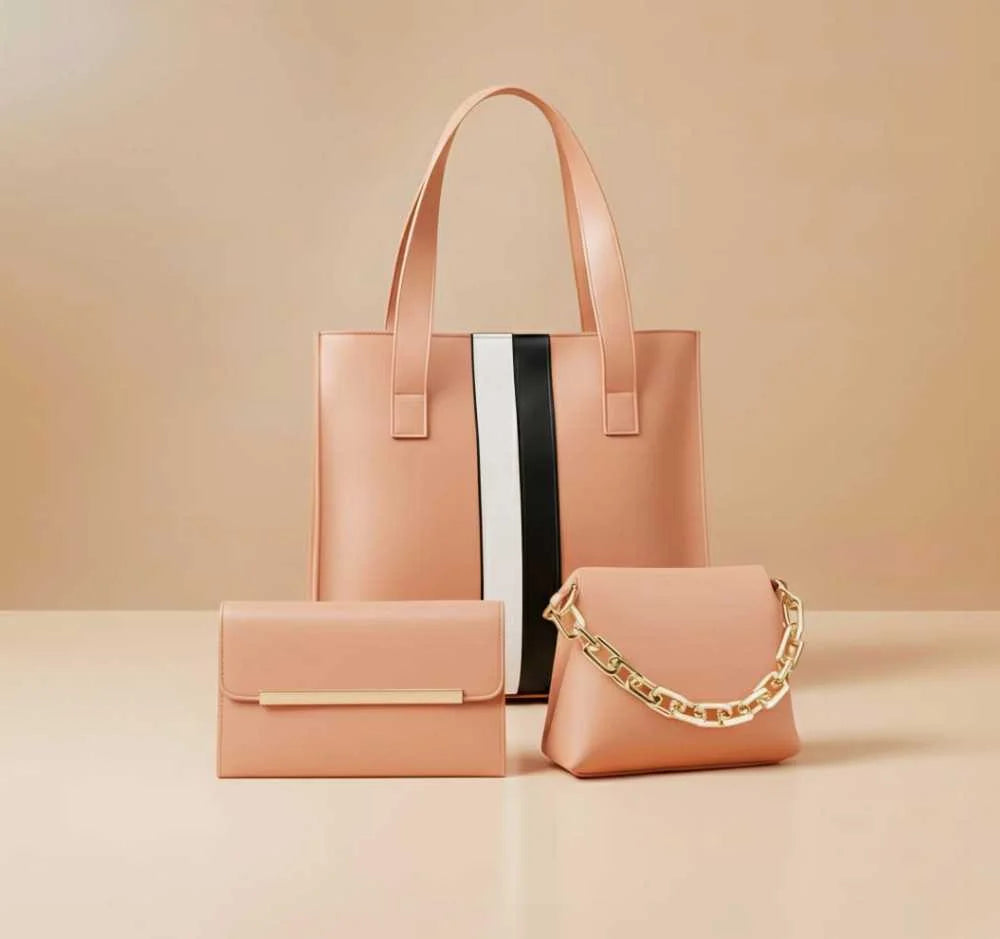 2 PCS High Quality Bags Set for Women | Stylish Durable Handbag Combo
