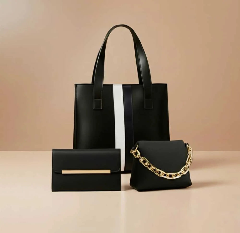 2 PCS High Quality Bags Set for Women | Stylish Durable Handbag Combo