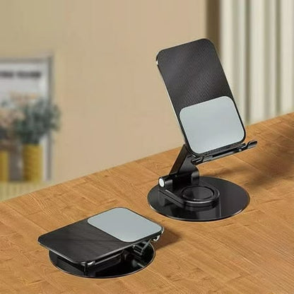 Adjustable Table Stand for Mobile & Tablet | Foldable Desk Phone Holder | Anti-Slip Base