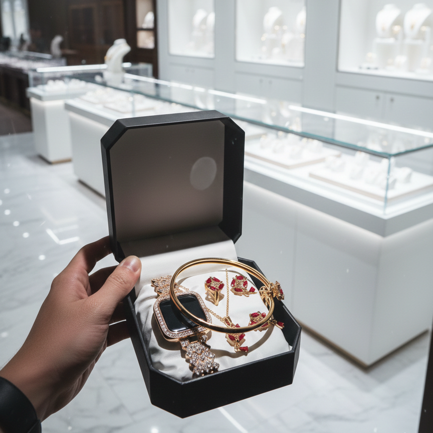 Ladies Watch Jewellery | Elegant Stylish Durable Watch with Box