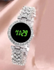 Ladies Square Dial & Round Dail Digital Watch Black | Stylish Comfortable Watch