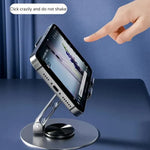 Adjustable Table Stand for Mobile & Tablet | Foldable Desk Phone Holder | Anti-Slip Base