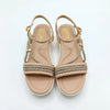 Women's Beaded Rubber Sandals Ivory Size