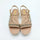 Women's Beaded Rubber Sandals Ivory Size