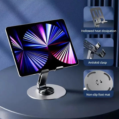 Adjustable Table Stand for Mobile & Tablet | Foldable Desk Phone Holder | Anti-Slip Base