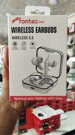 Fontec Glow Airbuds | ENC Gaming Wireless Earbuds with LED Display