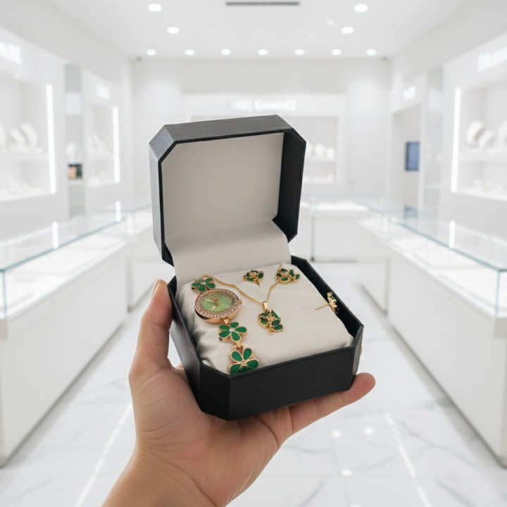 Ladies Watch Jewellery | Elegant Stylish Durable Watch with Box