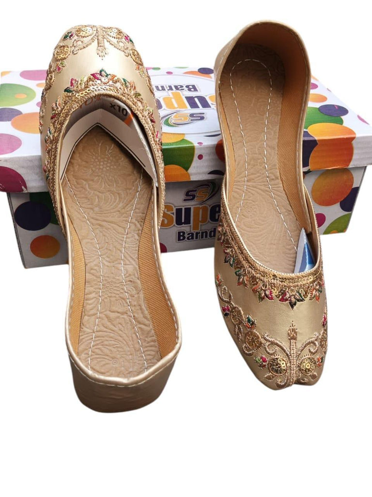 Women Velvet Embroidered Khussa | Fancy Traditional Shoes