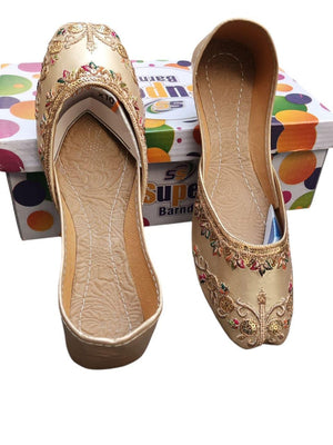 Women Velvet Embroidered Khussa | Fancy Traditional Shoes
