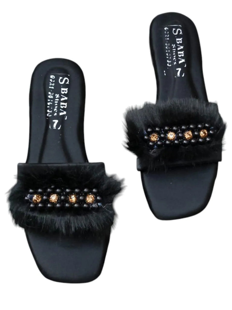 Women Fancy Rexine Slippers | Stylish Casual Footwear