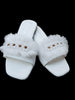 Women Fancy Rexine Slippers | Stylish Casual Footwear