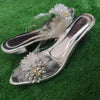 Women Fancy Block Heels | Synthetic Leather Stylish Sandals
