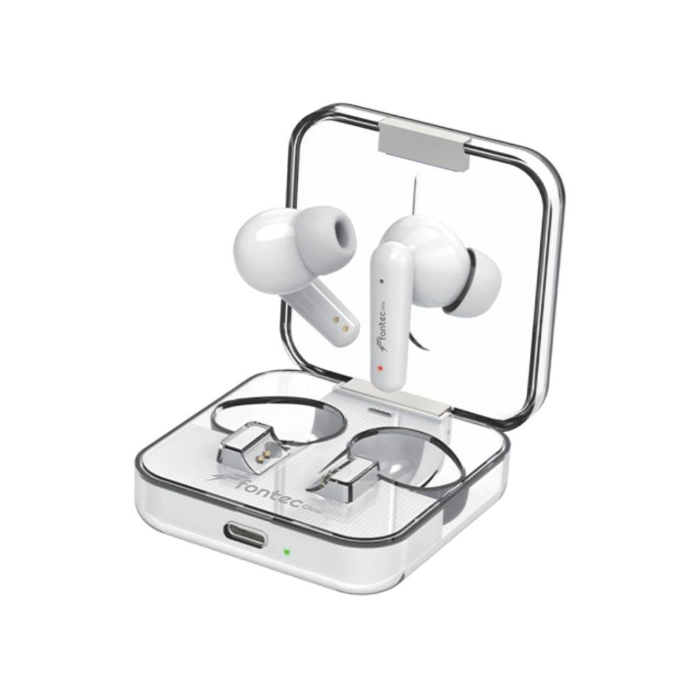 Fontec Glow Airbuds | ENC Gaming Wireless Earbuds with LED Display