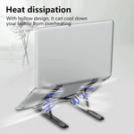 Adjustable Laptop Stand – Creative Folding Portable Storage Bracket for Desk & Office