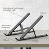 Adjustable Laptop Stand – Creative Folding Portable Storage Bracket for Desk & Office