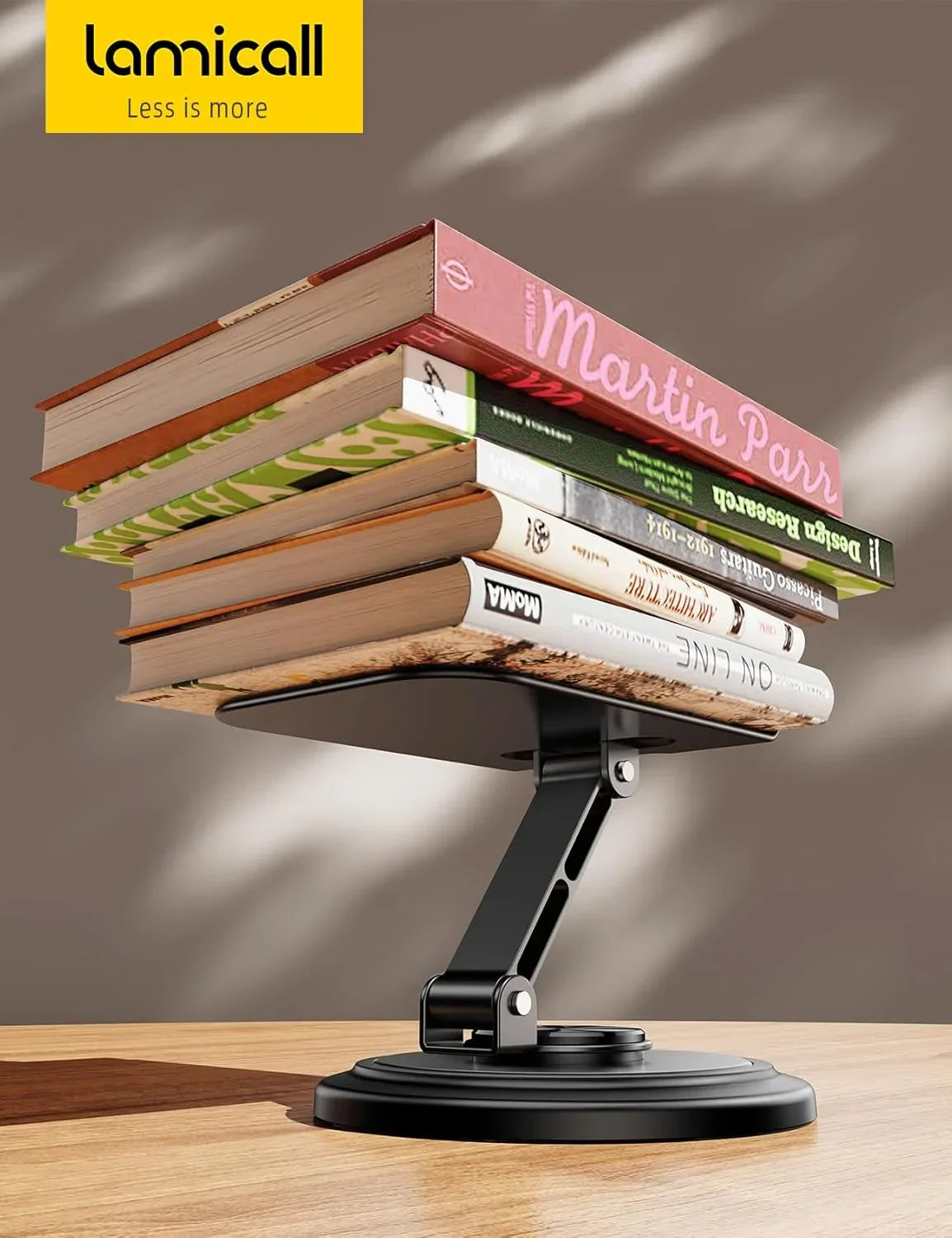 Adjustable Table Stand for Mobile & Tablet | Foldable Desk Phone Holder | Anti-Slip Base