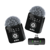 BX-18 Wireless Lavalier Collar Microphone | Bluetooth Mic | Clear Voice Recording