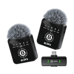 BX-18 Wireless Lavalier Collar Microphone | Bluetooth Mic | Clear Voice Recording