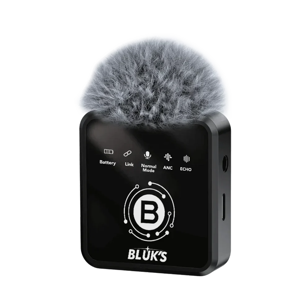 BX-18 Wireless Lavalier Collar Microphone | Bluetooth Mic | Clear Voice Recording