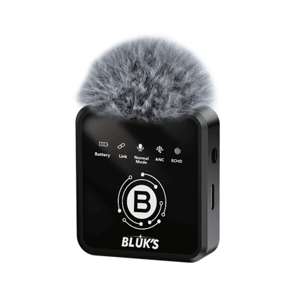 BX-18 Wireless Lavalier Collar Microphone | Bluetooth Mic | Clear Voice Recording