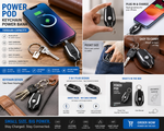 Power Pod Keychain Power Bank iPhone Fast Charger