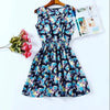 Sleeveless Floral Slim Tank Mini Dress Women Summer