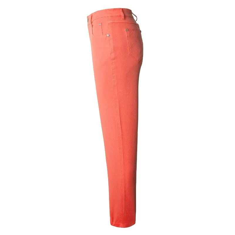 High Rise Stretch Skinny Pants Women Slim Fit Trousers