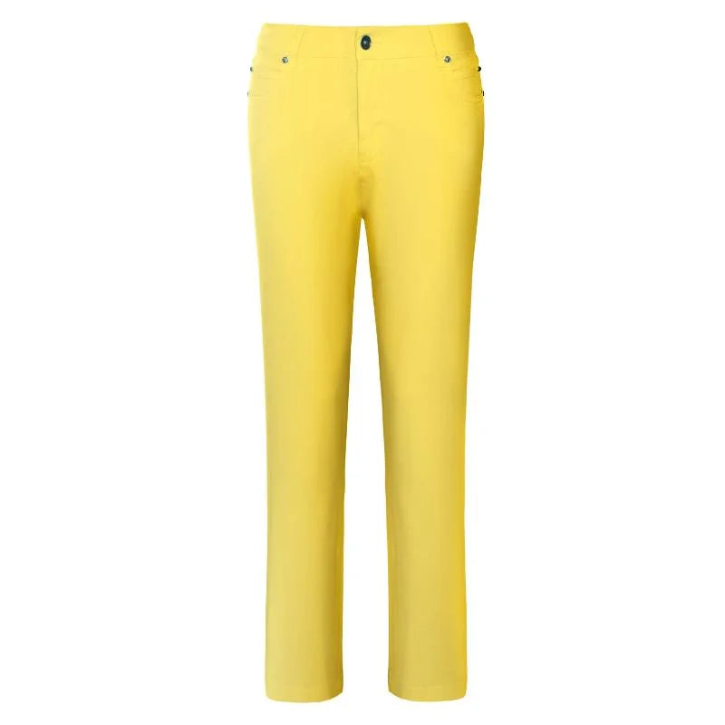 High Rise Stretch Skinny Pants Women Slim Fit Trousers