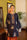 Blue Embroidered Lawn Kurta Set | Women Orange Trouser Suit