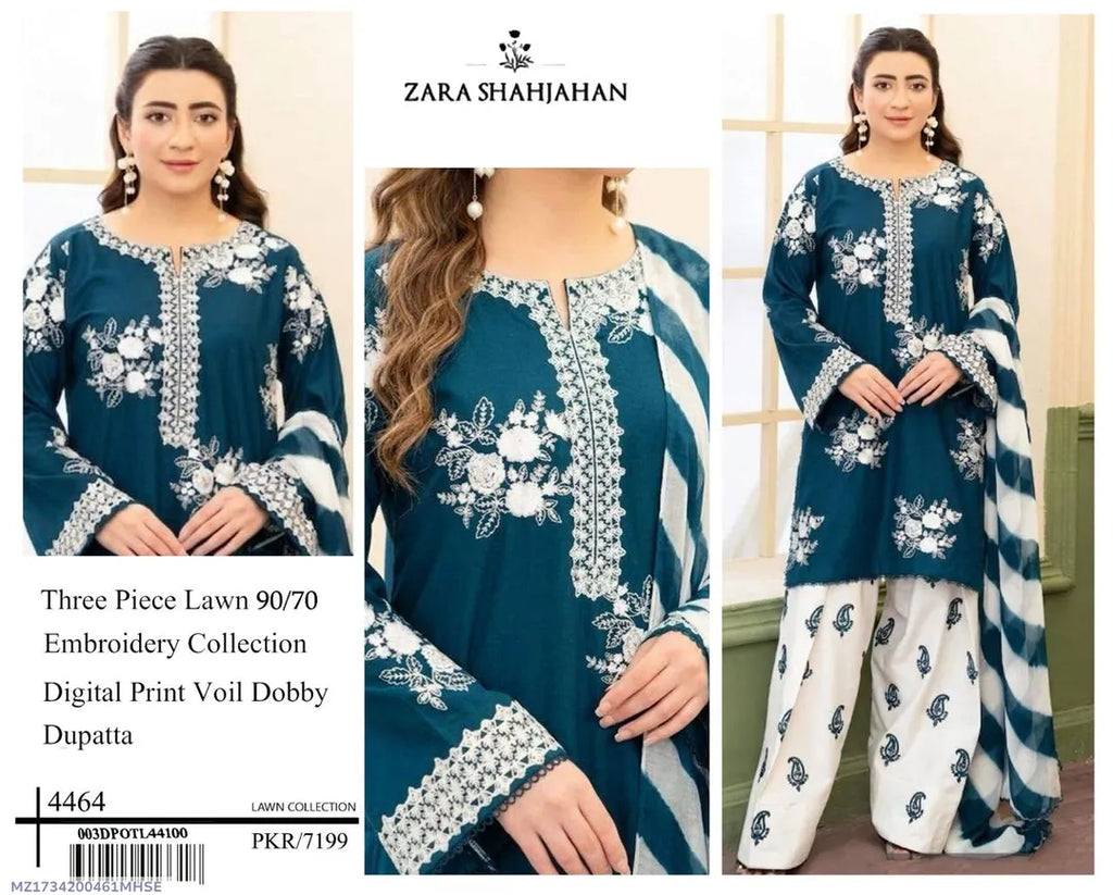 3 Piece Lawn Suit for Women | Stylish Summer Dress Collection